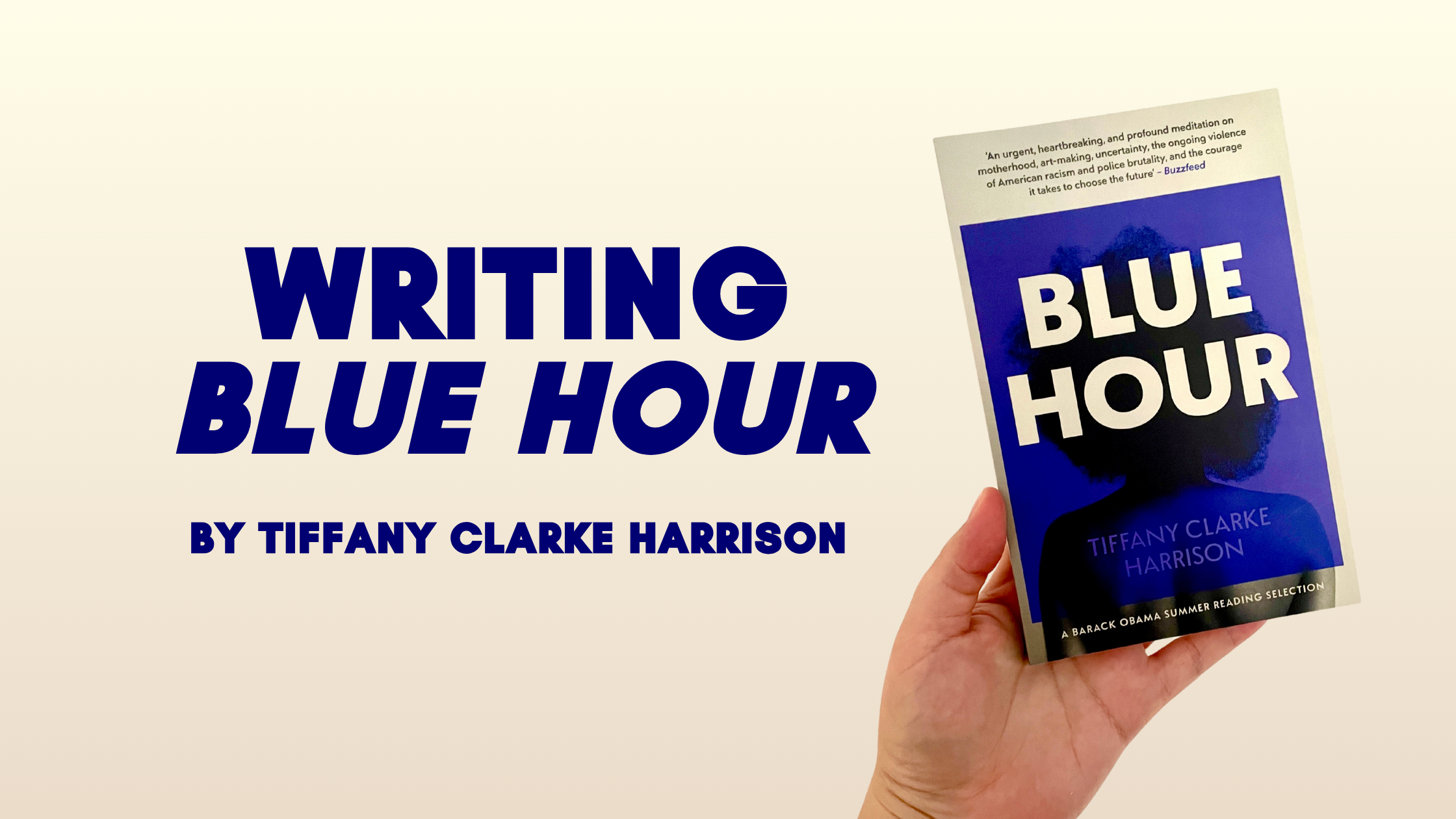 WRITING BLUE HOUR